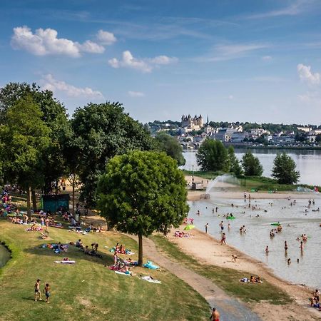 Le Bois Flotté - Maison au cœur de la Loire entre ville et nature Saumur Esterno foto