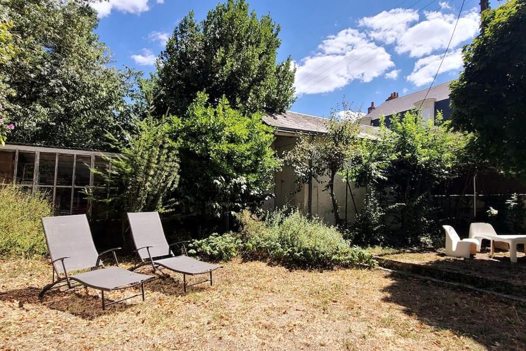 Le Bois Flotté - Maison au cœur de la Loire entre ville et nature Saumur Esterno foto